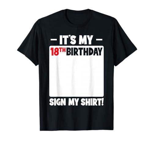 It's My 18th Birthday 18 Years Old Men Women Funny