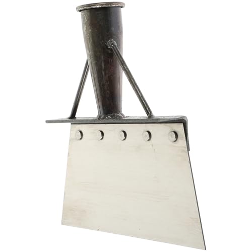 Anneome Pala Piatta Per Pulizia Letame Compatibile Allevamenti Di Maiali Polli e Bovini in Metallo Resistente Multifunzionale