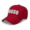Zip Code 90650 Hat Los Angeles Norwalk California CA Dad Cap Embroidered Dad Hat Baseball Cap with Adjustable Buckle Strap Cranberry #2