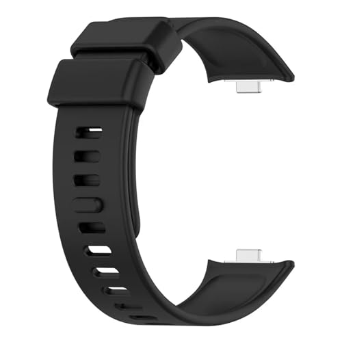 [�����ȓX] �ɓK��Redmi Watch 6/5/4 ���t�B�b�g���̃J���[�o�b�N���t�̃V���R�[���X�g���b�v �ɓK��Xiaomi �o���h 9/8 Pro ���t�B�b�g�����߉\�ȃX�g���b�v(Black)