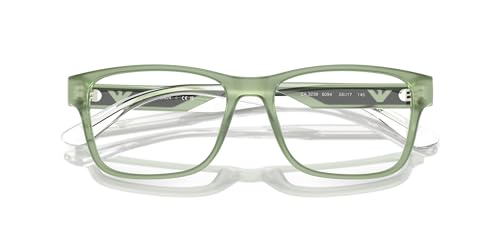 Image of Emporio Armani mens Ea3239 Rectangular Prescription Eyewear Frames