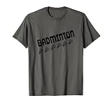 Badmintonball Federball Badminton-Liebhaber T-Shirt