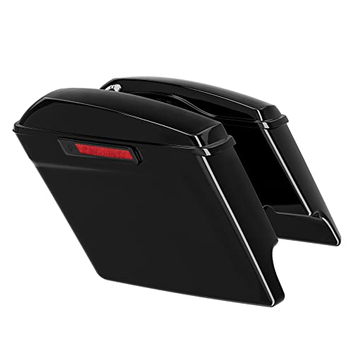 Borsa Da Sella Bar Guard Nere Per Harley Davidson Touring (2014-2020) - Kit Eliminator Per Electra Glide, Road King, Ultra Classic, Limited, CVO