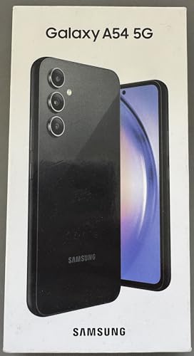 Samsung A546B Galaxy A54 5G, Unlocked, 128 GB (Awesome Graphite) ohne Simlock, ohne Branding