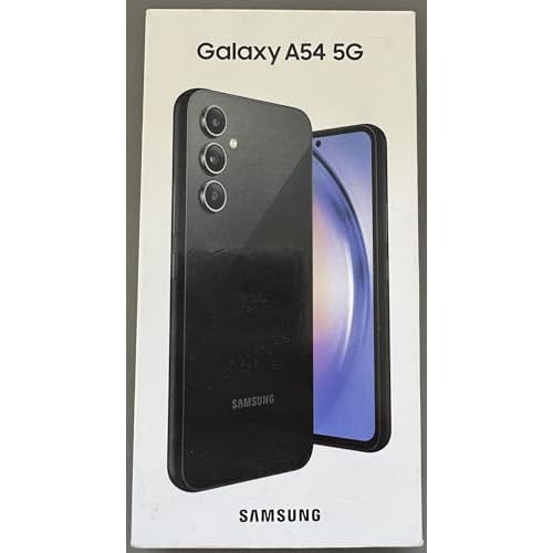 Samsung Galaxy A54 5G Smartphone 128GB 16.3cm (6.4 Zoll) Graphit Hybrid-Slot