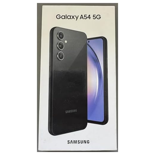 Samsung Galaxy A54 5G Smartphone 128GB 16.3cm (6.4 Zoll) Graphit Hybrid-Slot
