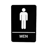 Mens Restroom ADA Braille Sign...