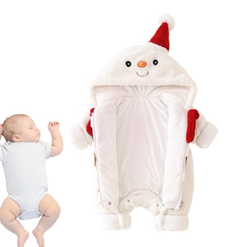 Tenue pour enfants grenouillère de dessin animé de Noël combinaison de neige vêtements d'hiver