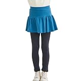 [ever closet] スカッツ キッズ 子供 女の子 レギンス スカート [ ダークブルーB 120 ] ストレッチ 通園 通学 日常着 子供服 キッズ服 エバークローゼット