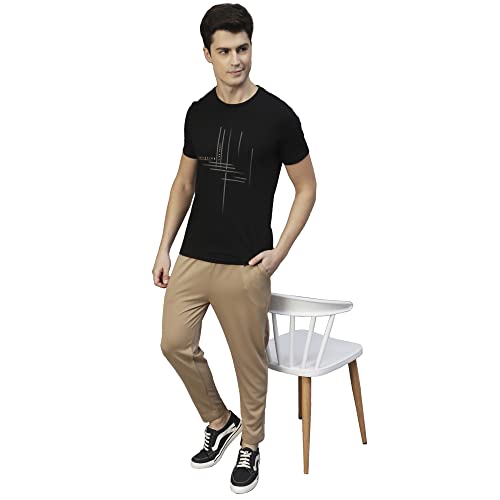 Image of Rigo Printed Cotton Jogger Pants for Men | Regular Fit Track Pant for Men | Jogger Track Pant for Men | Lower for Men Idol for Gym, Yoga, Sports, Running