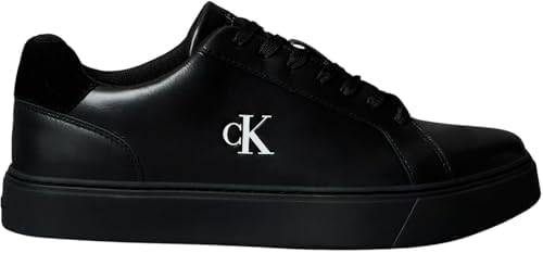 Calvin Klein Herren Cupsole Sneaker Classic Laceup aus Leder