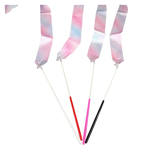 2M Gymnastieklint Danslint Ritmische Gymnastiek Ballet Streamer Spin (Color : Red, Size : 2M) - Image 6