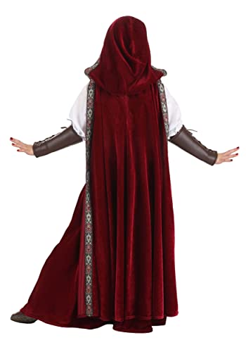 Disfraz Deluxe Caperucita Roja para Niñas miniatura 2