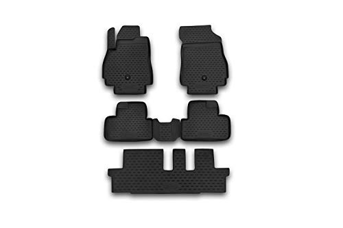 Tapis de sol Element EXP.NLC.08.16.210k noir sur mesure pour voiture