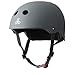 Triple 8 The Certified Sweatsaver Helmet for Skateboarding, BMX, Roller Skating and Action Sports (Carbon Rubber, L/XL)