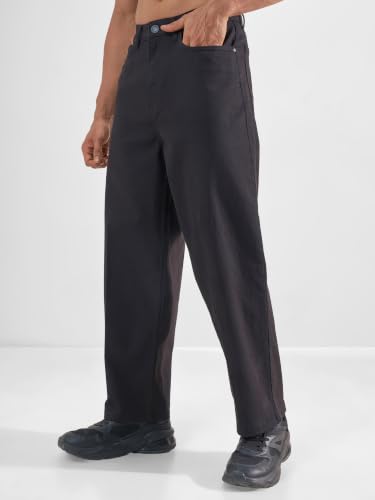 Image of Highlander Men Men's Straight Relaxed Fit Jeans | Stretchable | Everyday Comfort & Style| Jeans for Man|Premium Cotton Blend