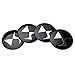 Adesivo Per Auto Adesivo Per Coprimozzo Ruota Centrale Pneumatico 4 Pezzi 60mm, Per Ds Ds3 Ds4 Ds5 Ds 5ls Ds7