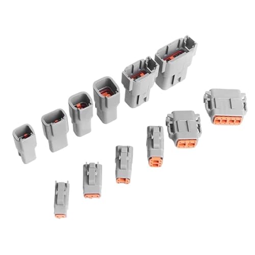 Conector DT eléctrico impermeable de 12 pines contra vibración 4