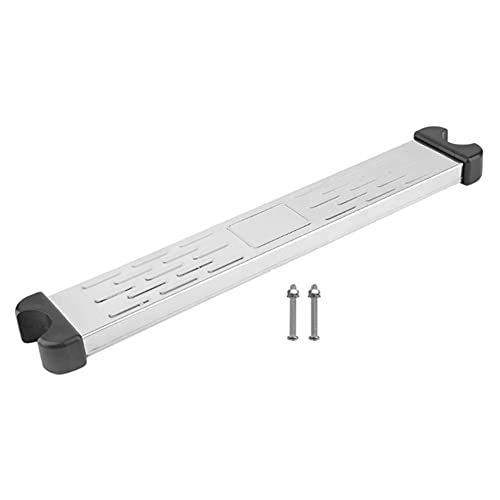 Syfinee Escada da piscina, pedal antiderrapante da piscina, equipamento de aço inoxidável durável desportos aquáticos passos escalonador W parafusos de fixação, acessórios da piscina