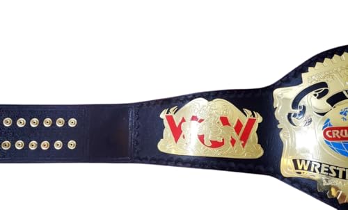 New WCW Cruiser weight World Heavyweight Championship Belt - WCW Crusier weight Replica Title Wrestling Champion Belt 2mm4