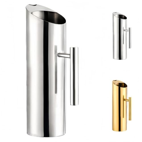 Jazpin�X�e�����X�� ��e�ʃs�b�`���[ 1L/1.5L/2L �␅�� �W���[�X�E�t���[�c�e�B�[�p �ƒ�E�z�e���E�o�[�Ή� (1L)