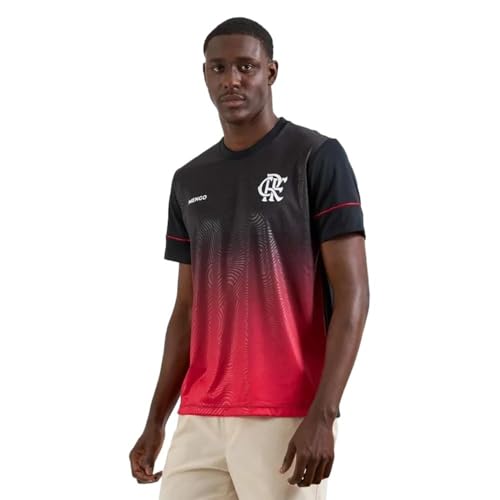 Camisa Flamengo Canastra Masculina - Preto e Vermelho