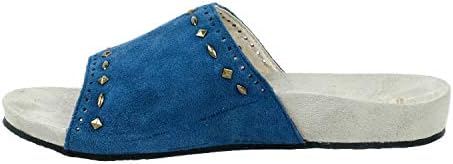 REVITALIGN Women's Slide Sandal, Mediterranean Blue, 11 | Image 4