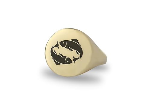 Bague de déclaration audacieuse Poissons or 14k style décontracté