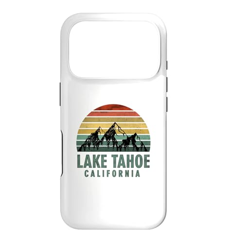 Vintage Mountains Hiking Camping Lake Tahoe California �X�}�z�P�[�X iPhone 17 Pro �p
