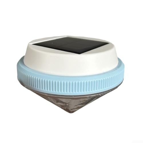 Luci a LED galleggianti ad energia solare con design impermeabile e effetto cambia colore per piscina, stagno e illuminazione all'aperto (diamante colorato)