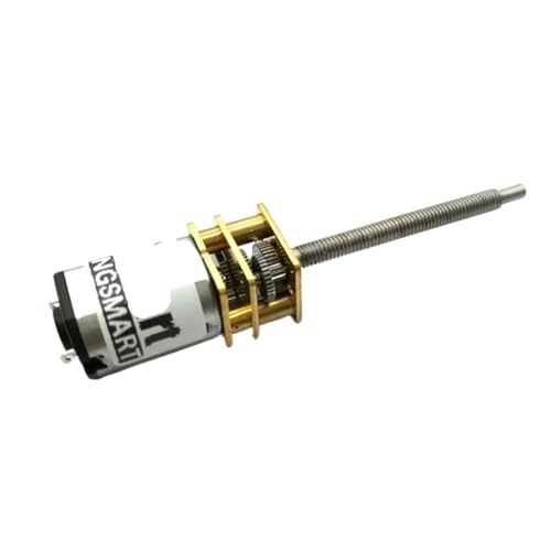 Moteur à engrenages N20 M3 réducteur métallique axe fileté 34 mm 3V 1000 tr/min
