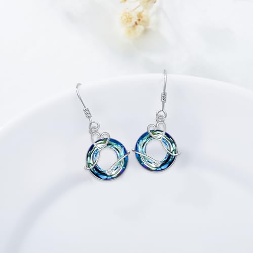 Boucles d'oreilles stéthoscope argent hypoallergénique pour peau sensible