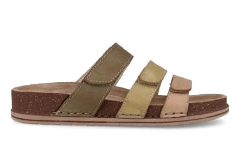WALK & FLY Sandalias bio Frejus 7447 50630 A5 para mujer - Mujer color: beige talla: 40