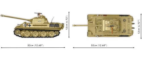 COBI Panzer V Panther AUSF.G Pudel, Olivgrün