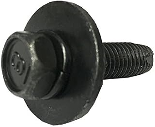 15 M8-1.25 X 30mm Hex Head Sems Splash Shield Bolts Compatible with Toyota 90119-08763