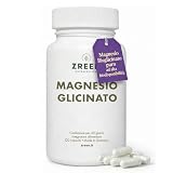 ZREEN Magnesio Bisglicinato (Glicinato) – 120 Capsule – Bisglicinato di Magnesio in Capsule Vegane – Prodotto in Germania – Integratore di Magnesio