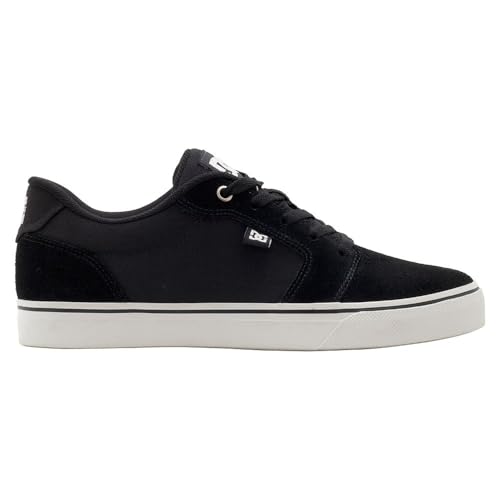 Tênis DC Shoes Anvil LA Black White (42)