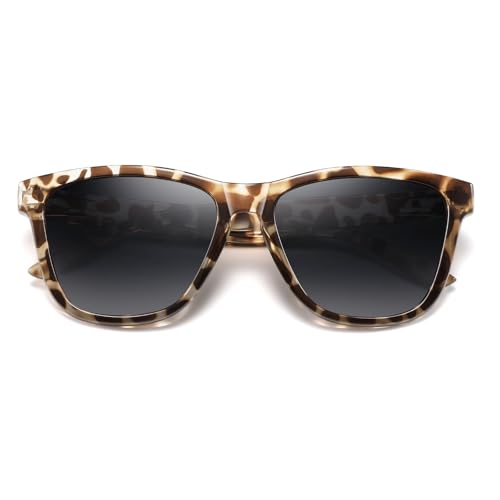 DANAMY Sunglasses Womens Polarized Sunglasses for Women Trendy Designer Mirrored UV Protection Sun Glasses (Option 5)
