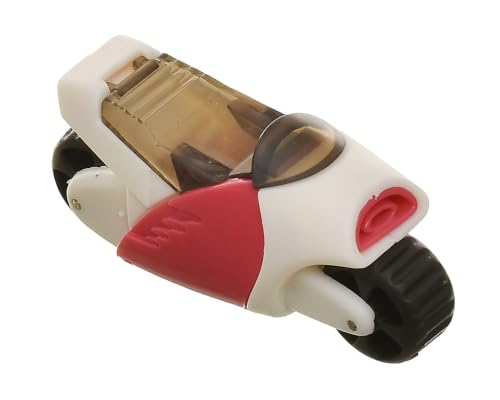 مبراة اقلام رصاص بلاستيكية على شكل دراجة نارية من يالونج Y-302 YL96171 متعددة الالوان بتصميم مبتكر وانيق، شفرة حادة متينة وناعمة وفعالة مثالية للاطفال للرسم والكتابة في المدرسة