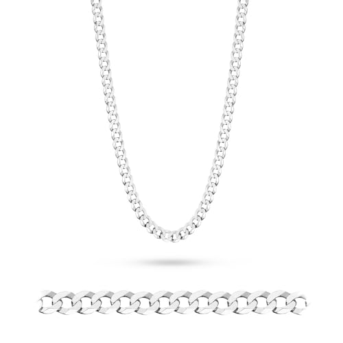 Chaîne gourmette homme argent 925 massif le cadeau idéal et intemporel