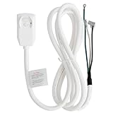 Baomain 7.5Ft LCDI Power Cord 120V 15A 1800W, NEMA 5-15P, UL Listed for Window/Portable AC