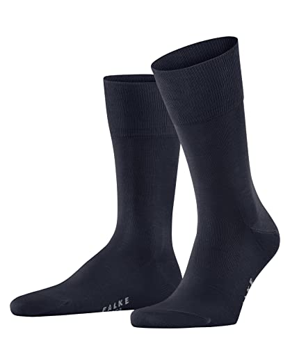 FALKE Mężczyźni Skarpety Tiago M So bawełna fil d´Écosse jednokolorowe 1 Para, Niebieski Space Blue 6116, 41-42