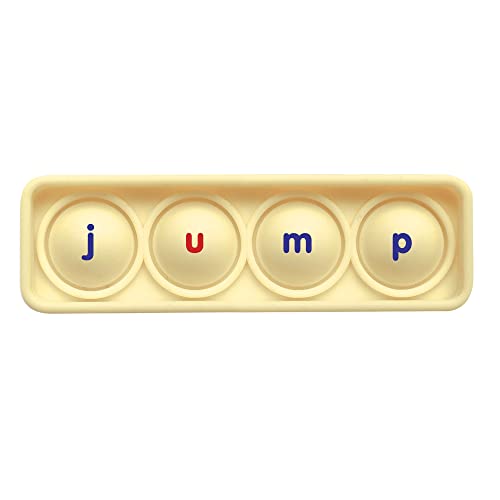 Image of Junior Learning CCVC Bubble Boards Pop and Learn, Decodable, Language Arts and Sensory Learning, for Ages 5+, Grade K