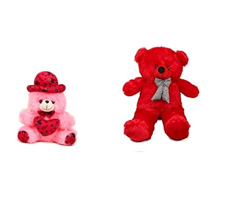 tiny red teddy bear