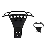 CNC-Präzisionsfertigung Schwarzer RC Front Guard Hurdle Bumper Für Traxxas Slash 4x4 HQ727 1/10 Crawler