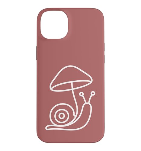 Cottagecore �J�^�c���� �L�m�R �̉a�A�[�g �X�}�z�P�[�X iPhone 14 Plus �p