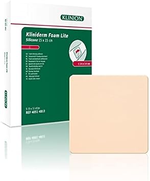 Foam Silicone Lite Without Border 15cm x 15cm 40514812 Pack of 5