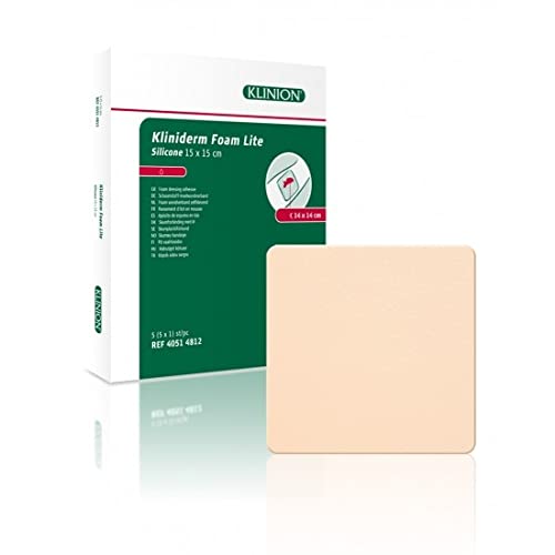 Kliniderm Foam Silicone Lite Without Border 15cm x 15cm 40514812 (Pack of 5)
