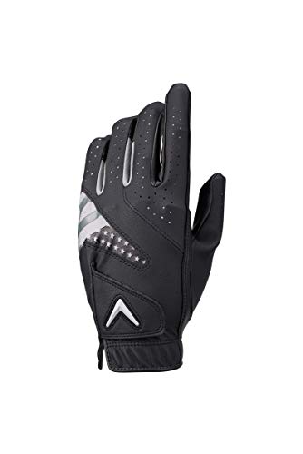 キャロウェイ(Callaway) ゴルフグローブ CHEV メンズ 左手着用(右利き用) 22cm 2021年モデル ブラック 5321189