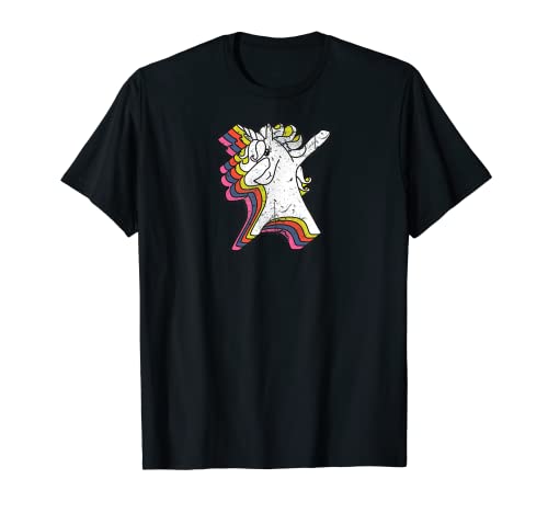 Unicornio Dabbing Camiseta